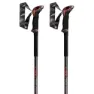 LEKI Makalu Stavar, Bright red / black / dark anthracite, 110-145cm