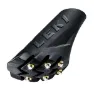 LEKI Rubber Tip Cp Silent Spike Pad Toe Stavgångstassar, Black, One Size