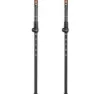 LEKI Sherpa Lite Stavar, Neon orange / black / denim blue, 100-135cm