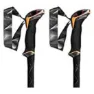 LEKI Sherpa Lite Stavar, Neon orange / black / denim blue, 100-135cm