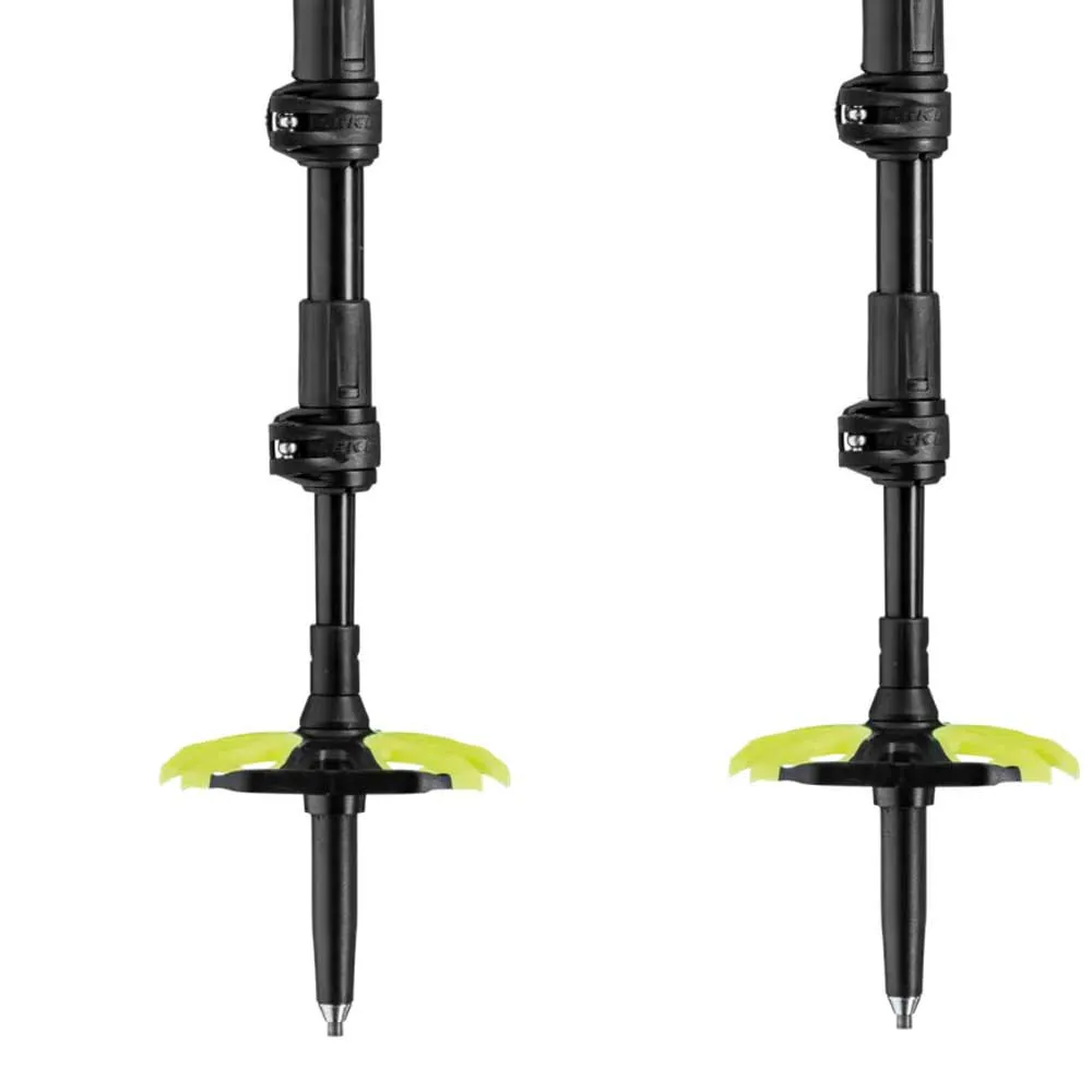 LEKI Sherpa Stavar, Dark anthracite / copper / neon yellow, 110-145cm LEKI Sherpa Stavar, Dark anthracite / copper / neon yellow, 110-145cm
