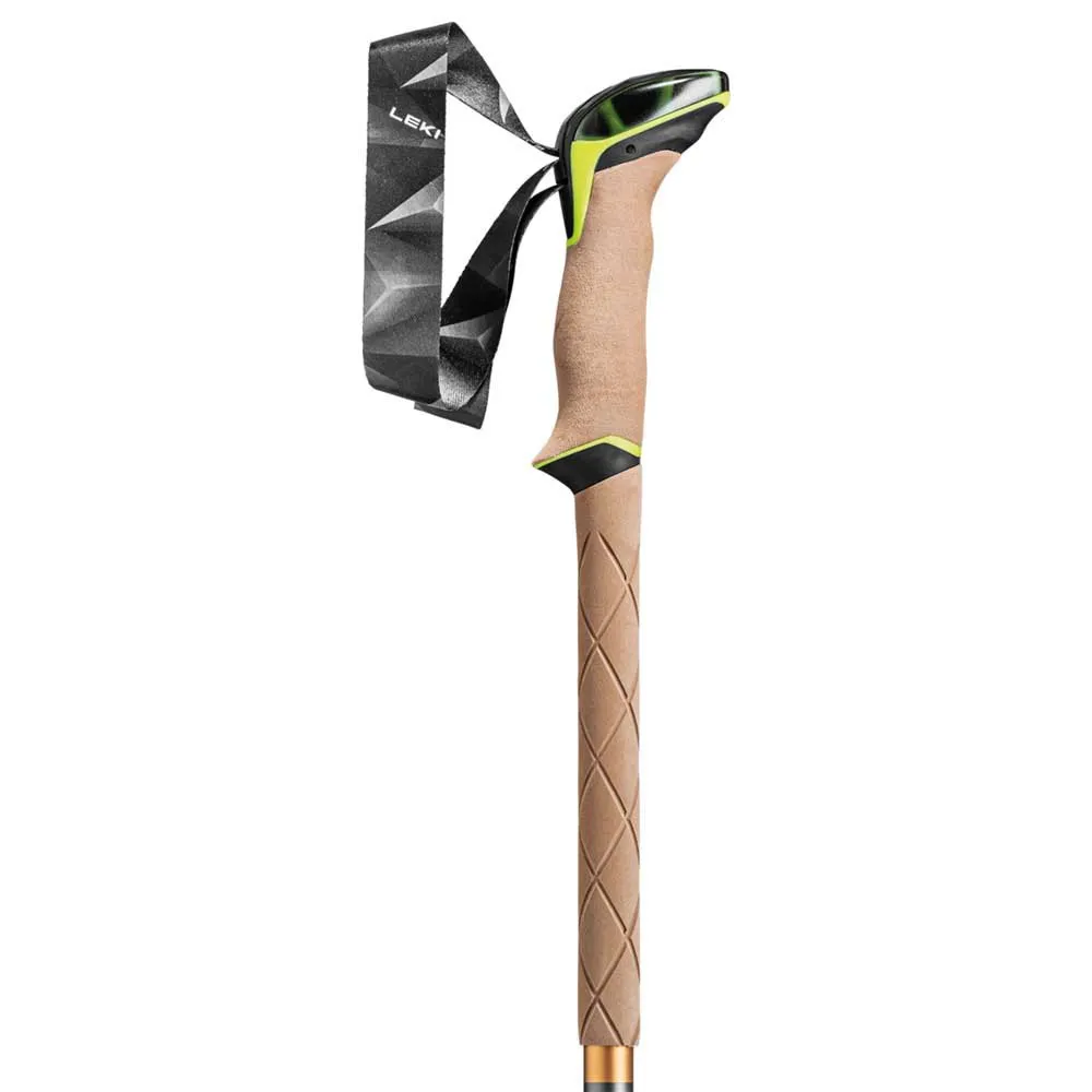 LEKI Sherpa Stavar, Dark anthracite / copper / neon yellow, 110-145cm LEKI Sherpa Stavar, Dark anthracite / copper / neon yellow, 110-145cm