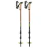 LEKI Sherpa Stavar, Dark anthracite / copper / neon yellow, 110-145cm