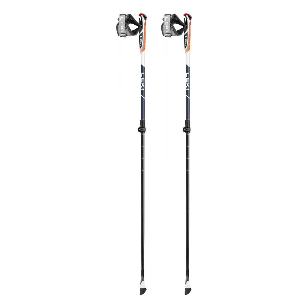 LEKI Smart Supreme Stavar, Black / navy blue, 110-130cm