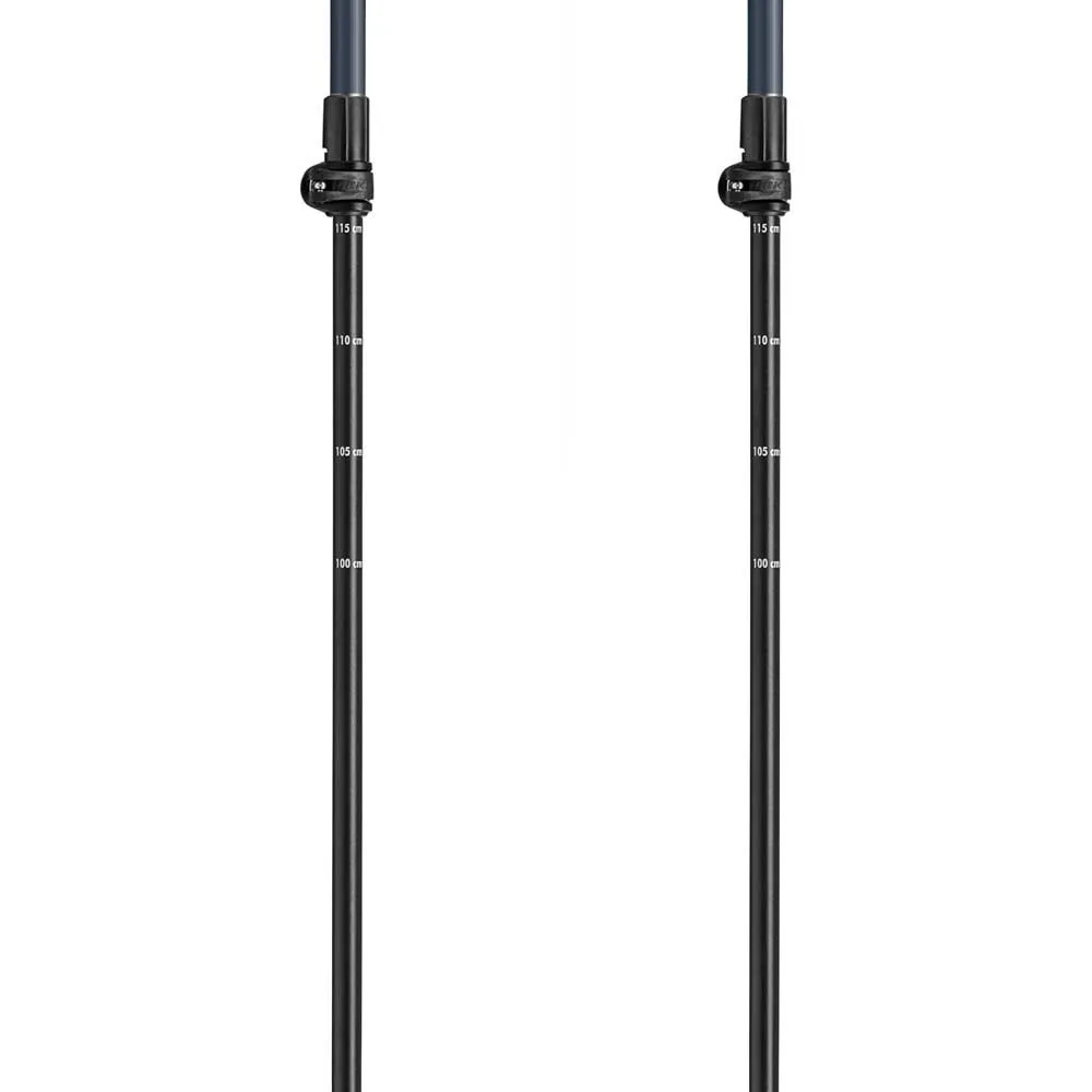 LEKI Smart Supreme Stavar, Black / navy blue, 110-130cm