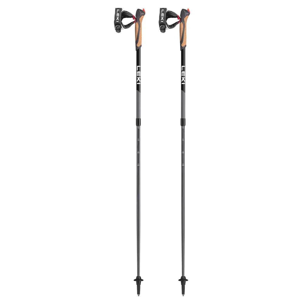 LEKI Spin Stavar, Grey / black, 100-130cm