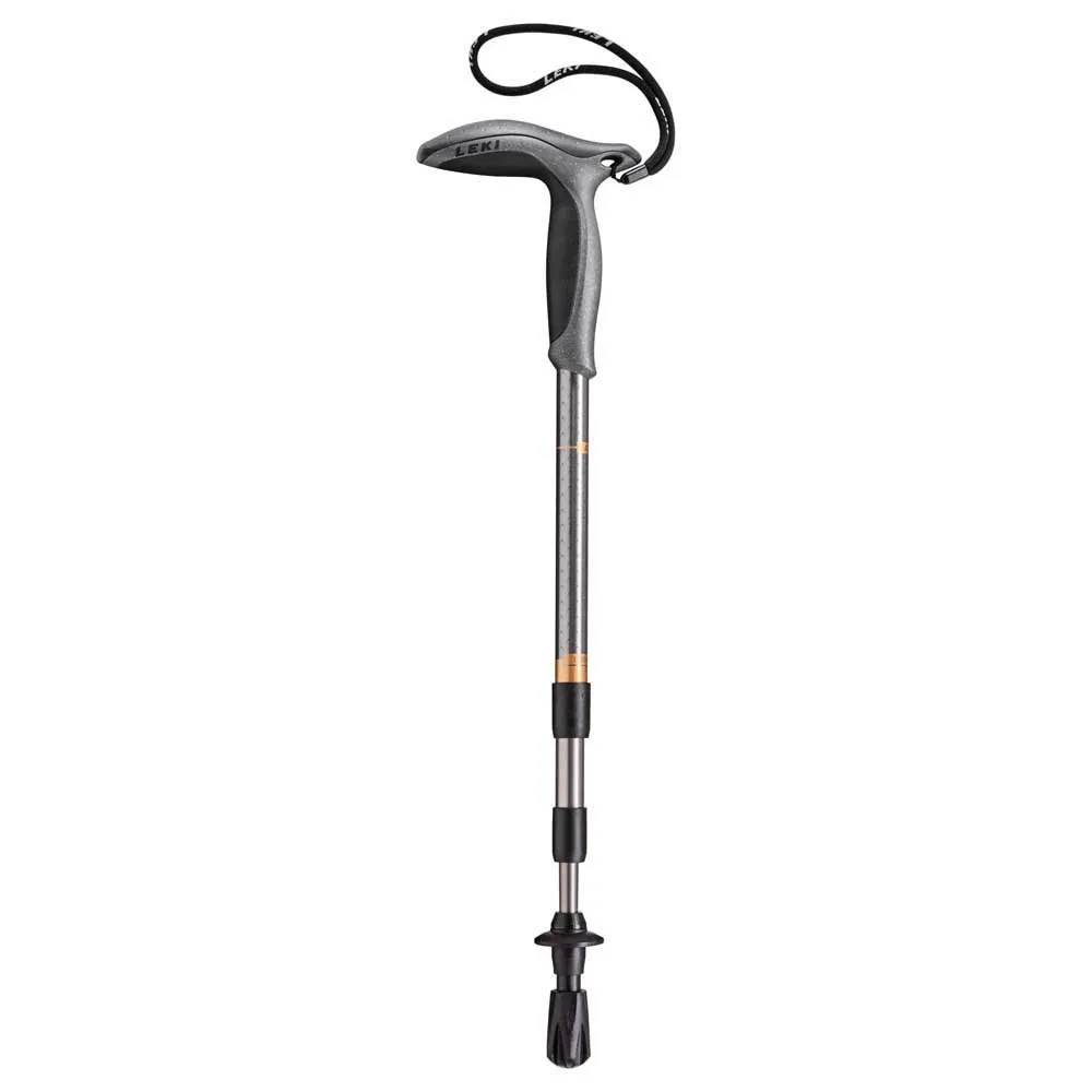 LEKI Super Micro Stavar, Gun metal / dark anthracite / copper, 46-90cm