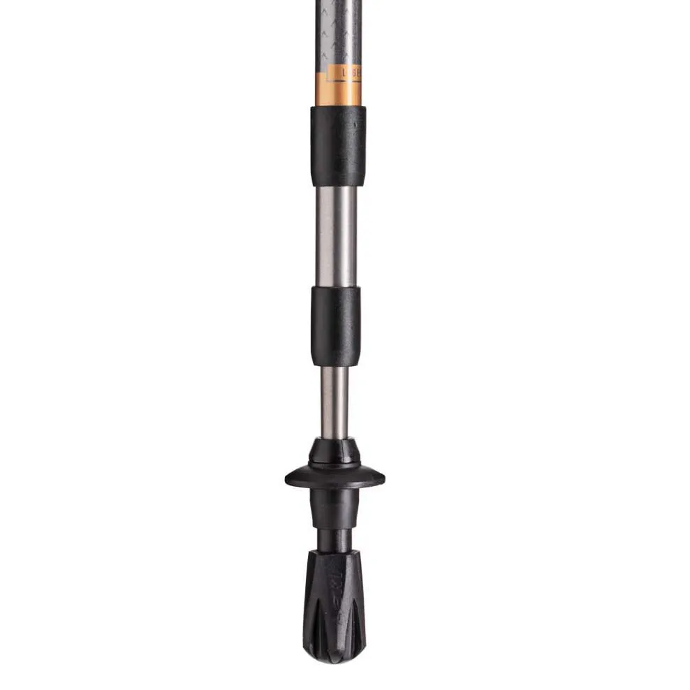 LEKI Super Micro Stavar, Gun metal / dark anthracite / copper, 46-90cm