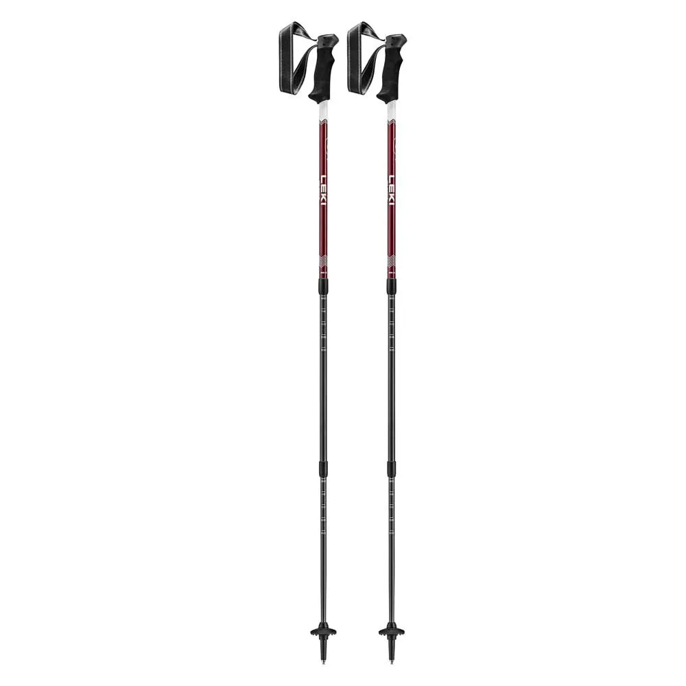 LEKI Trail Lite Stavar, Tamarillo / white, 100-135cm