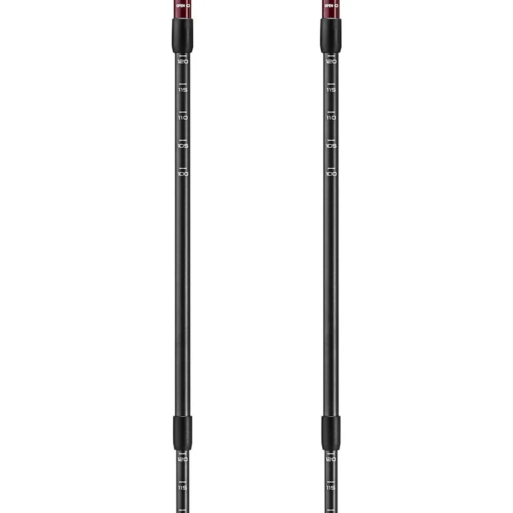 LEKI Trail Lite Stavar, Tamarillo / white, 100-135cm