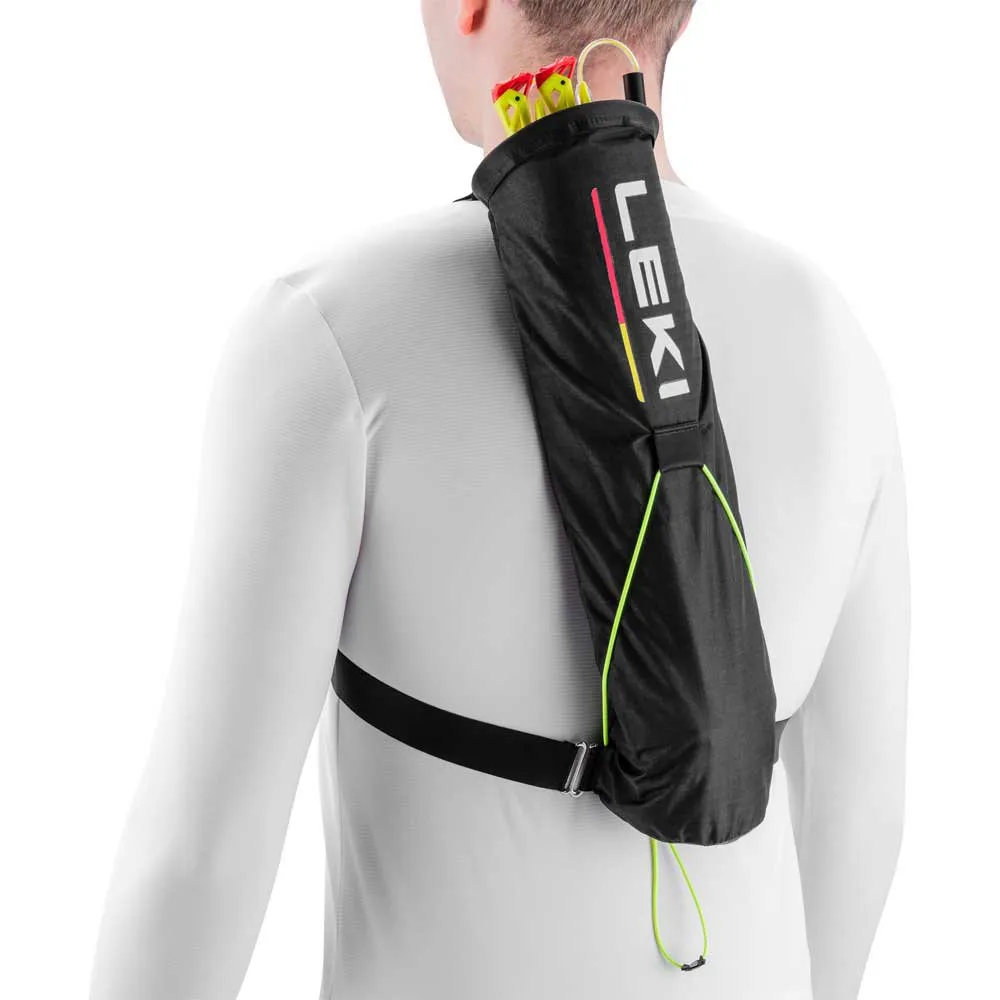 LEKI Trailrunning-koger, Neonpink / black / neonyellow, One Size