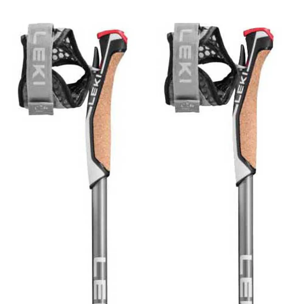 LEKI Traveller Carbon Stavar, Midnight blue / dark metallic / light anthracite / white, 90-130cm