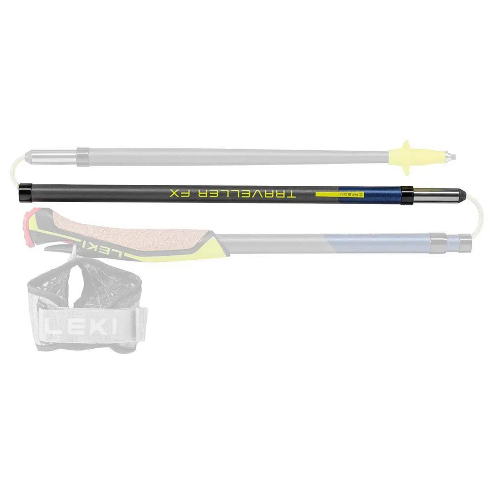 LEKI Traveller Fx One Carbon 2 Mittdelen Av Stolparna, Multicolor, 115-120cm
