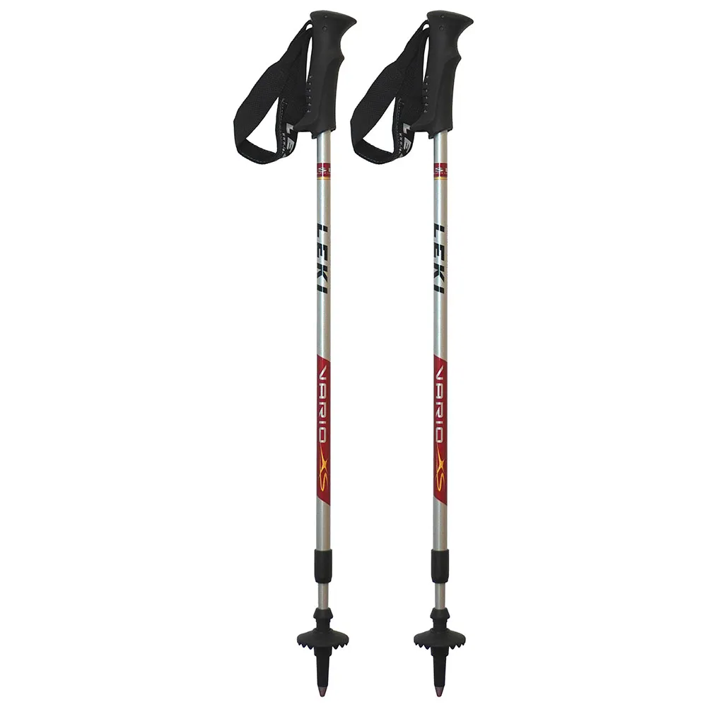 LEKI Trekker Xs Stavar, White / red, 110cm
