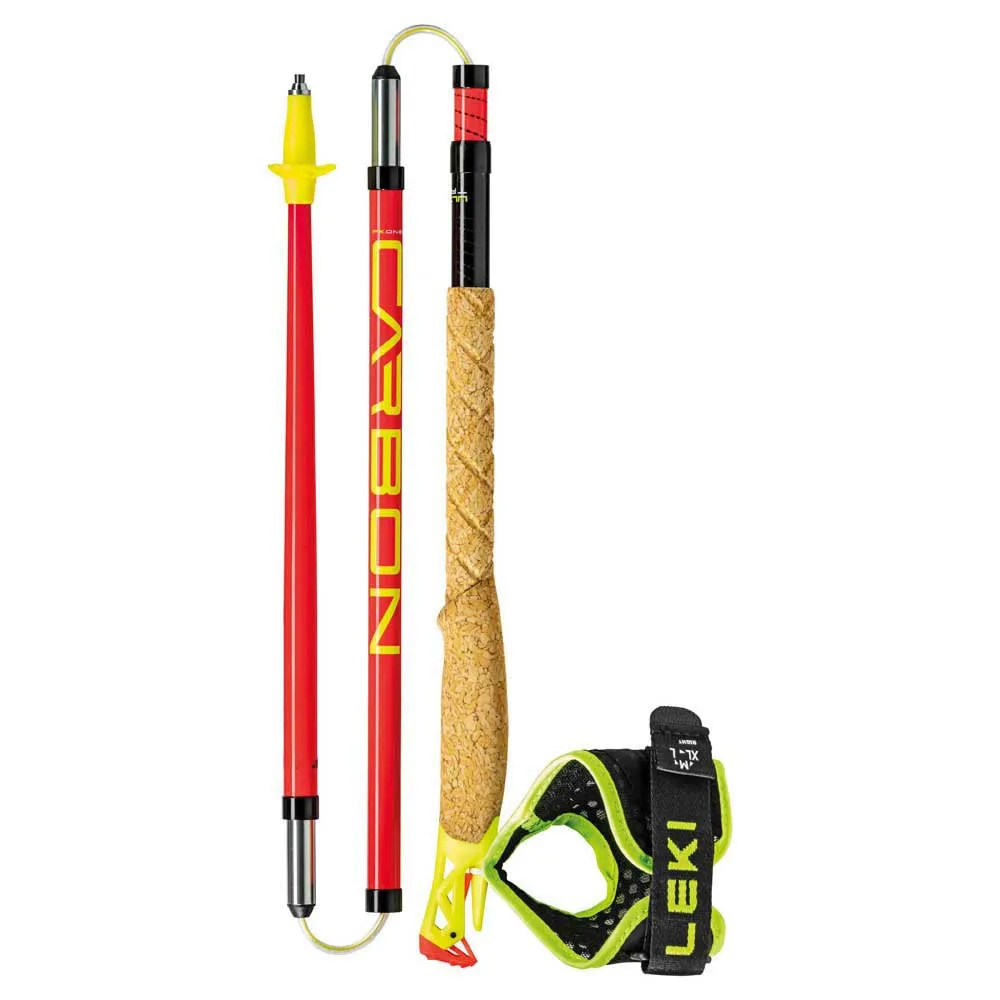 LEKI Ultratrail Fx One Stavar Mittsektion 3 105-110 Cm, Multi, 18-16mm