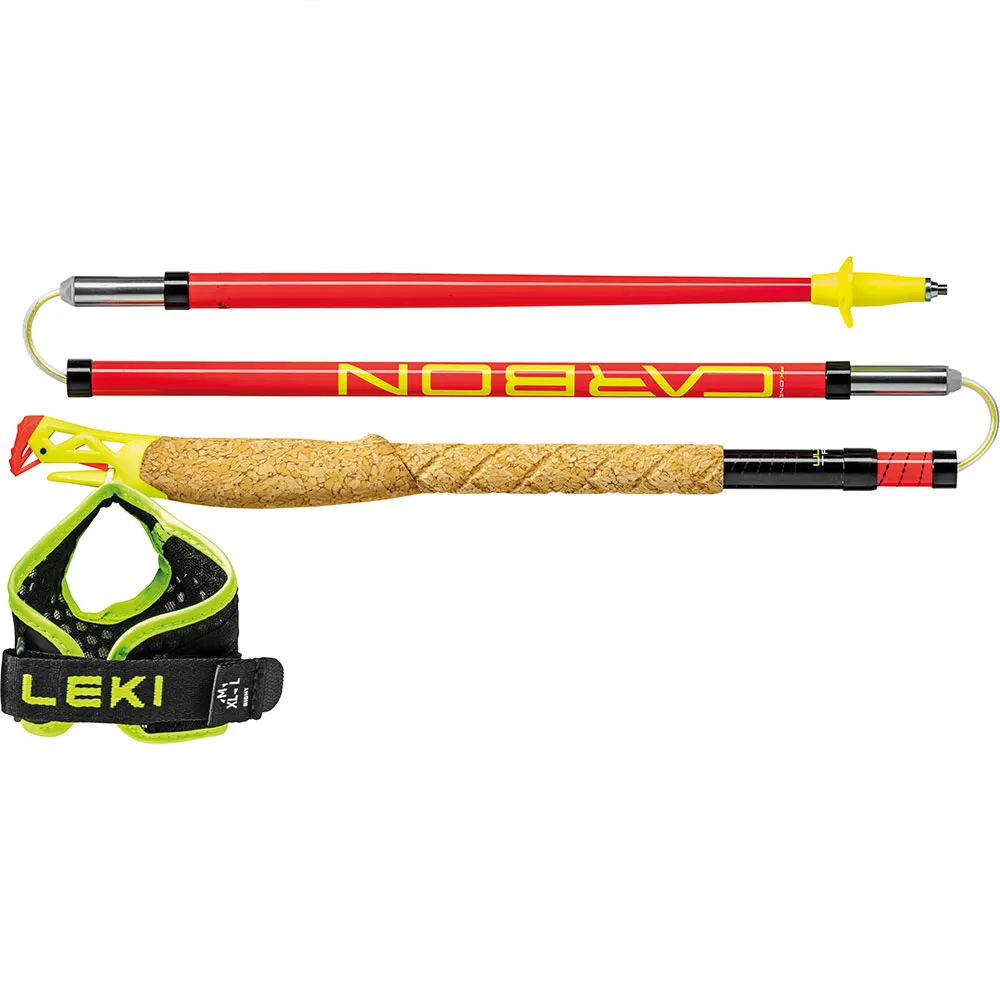 LEKI Ultratrail Fx One Stavar Mittsektion 3 115-120 Cm, Multi, 18-16mm