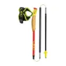 LEKI Ultratrail Fx.one Superlite Stavar, Bright red / neonyellow / naturalcarbon, 100cm