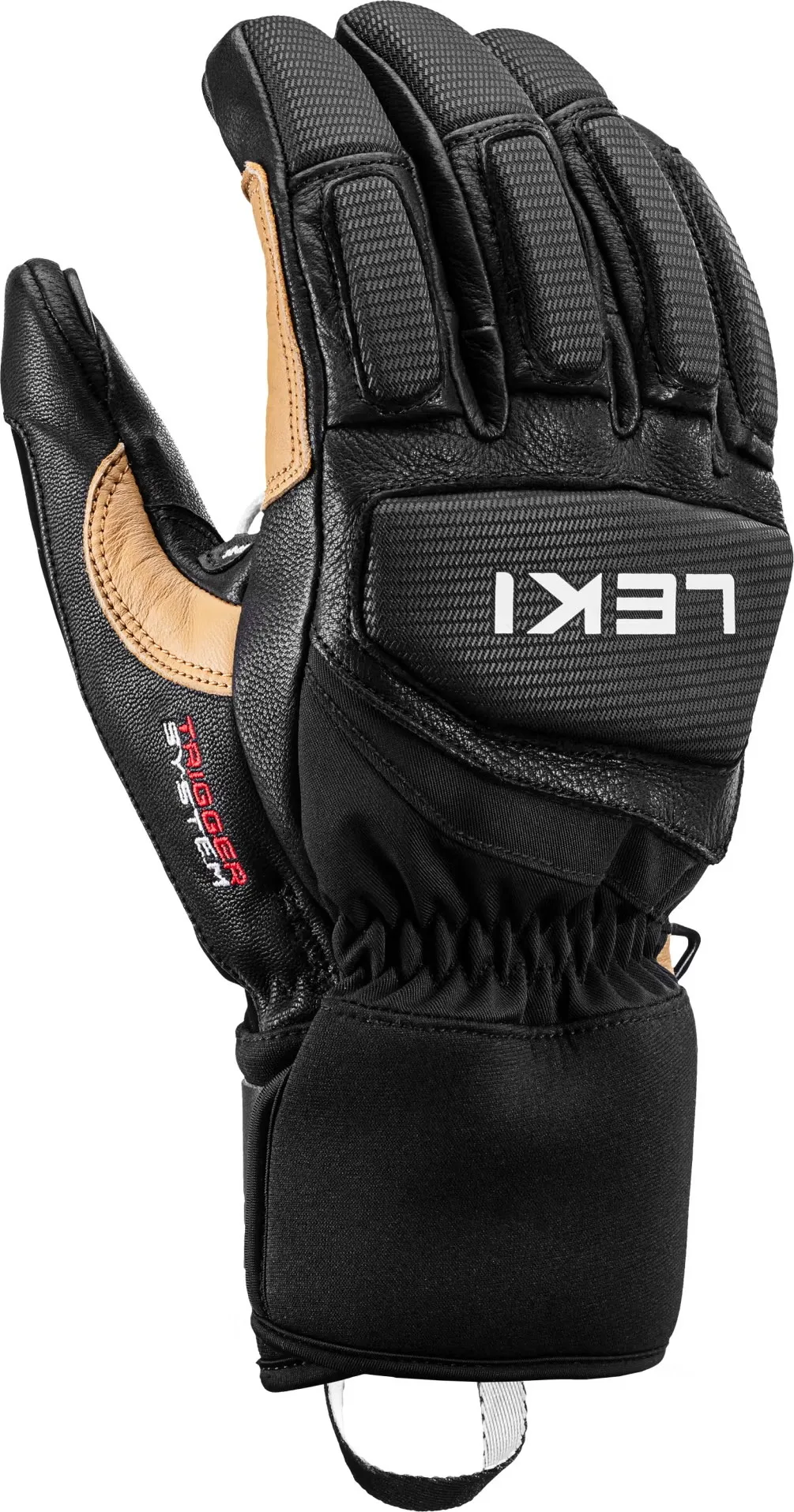 LEKI Unisex Griffin Pro 3D, Black-Tan