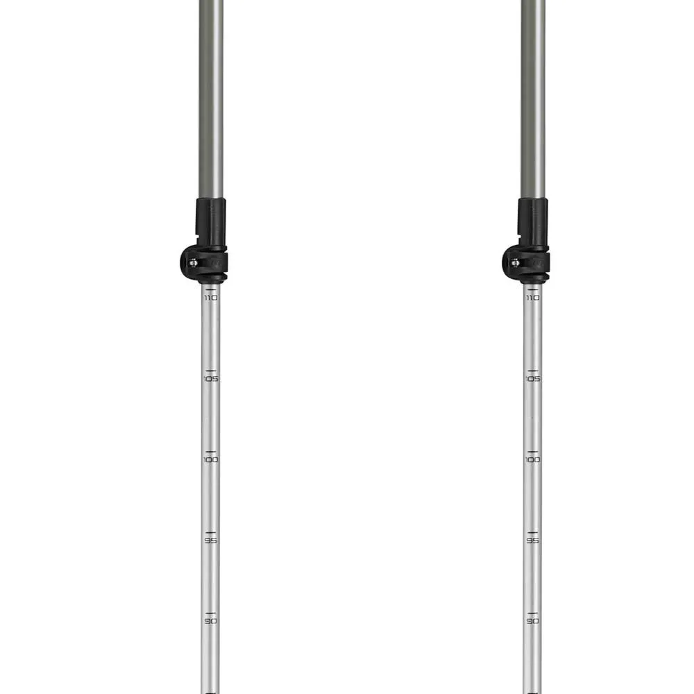 LEKI Walker Xs Juniorstavar, Grey / green, 80-110cm