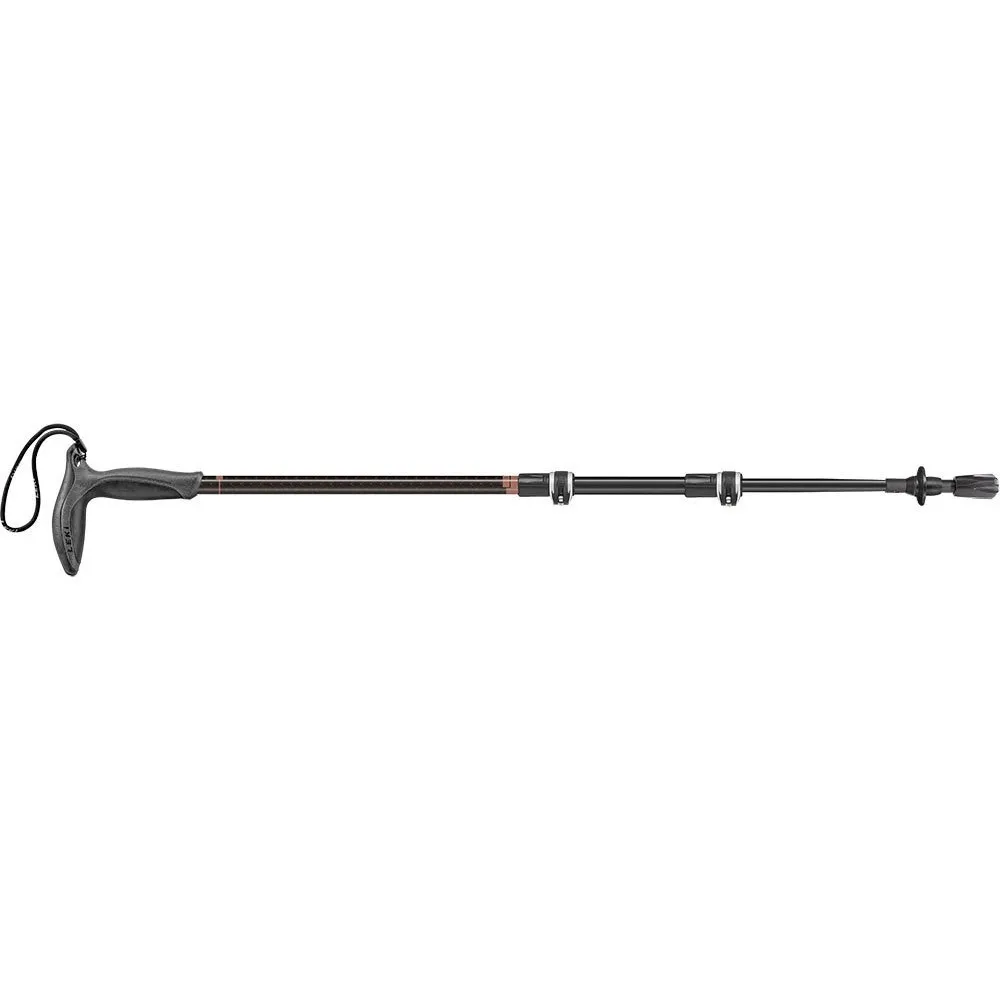 LEKI Wanderfreund Makalu Stavar, Gun metal / dark anthracite / copper, 90-120cm