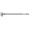 LEKI Wanderfreund Makalu Stavar, Gun metal / dark anthracite / copper, 90-120cm