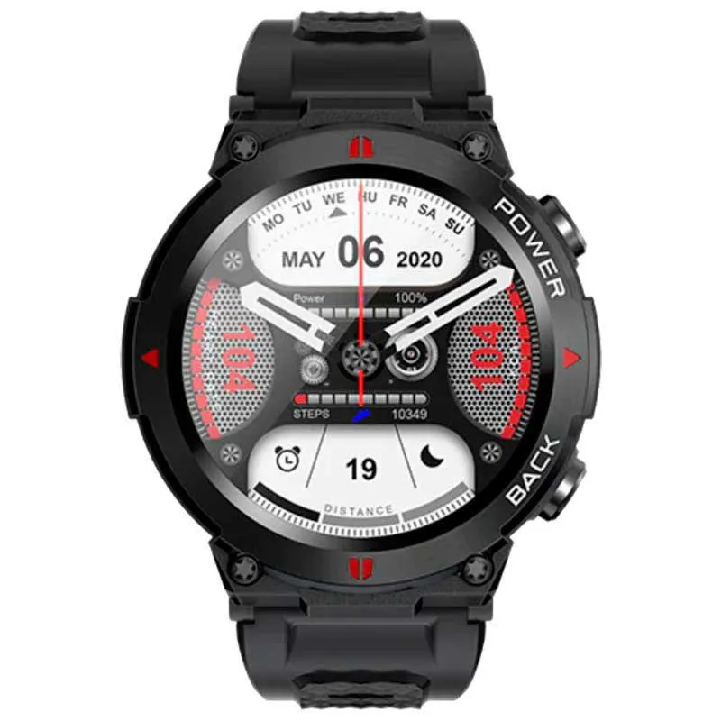 Lemfo A80 Smartklocka, Black