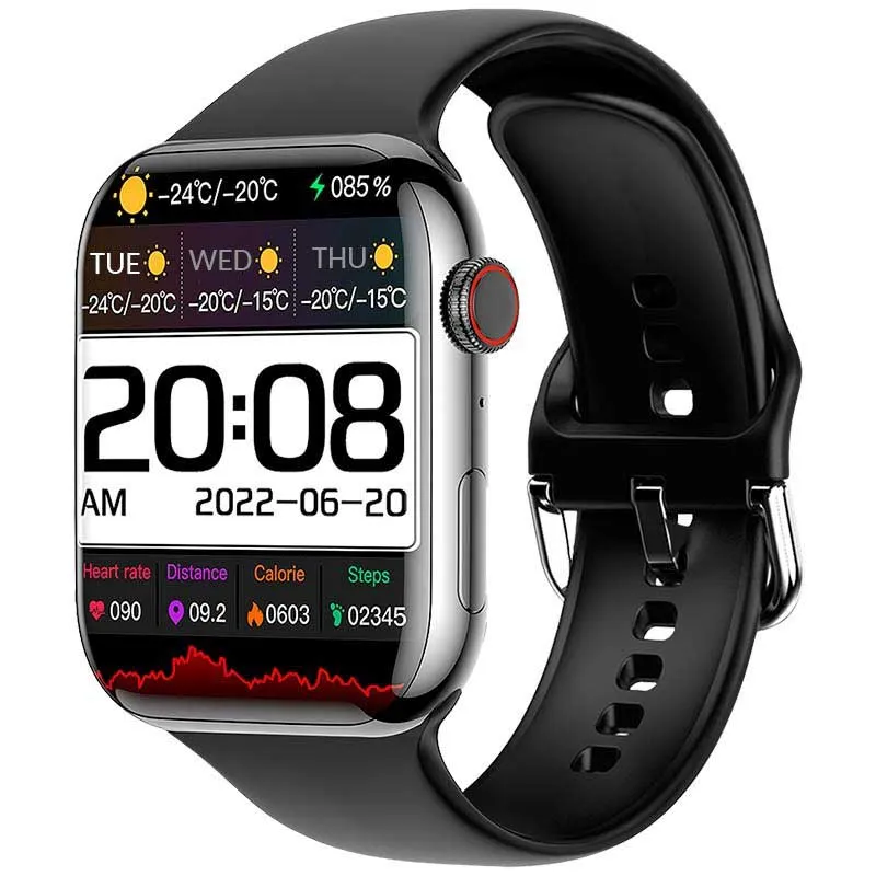 Lemfo Dm10 Smartklocka, Black