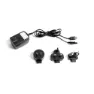 Lenz 8.4 V Global Charger With 3 Plugs Laddare Refurbished, Black, One Size