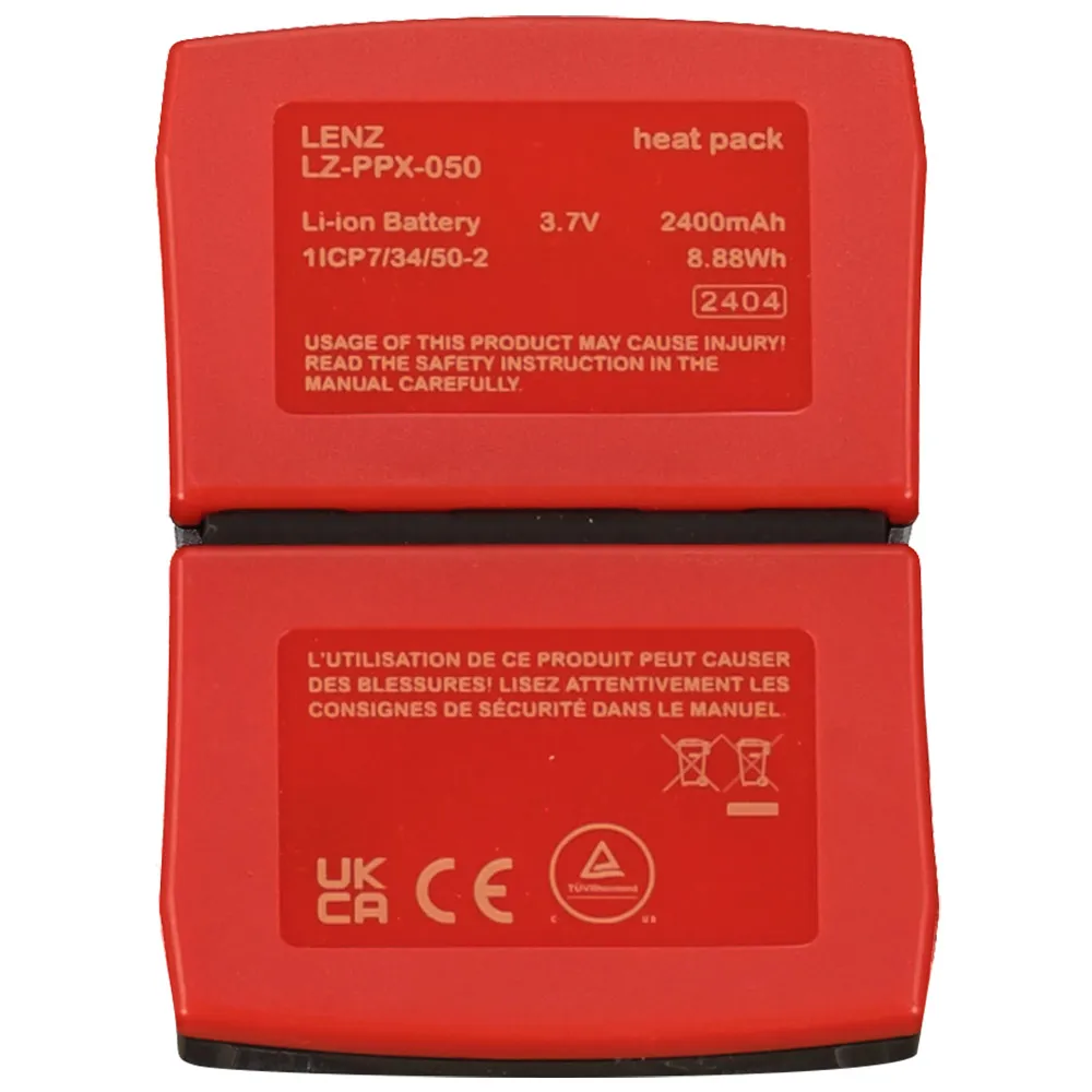 Lenz Heat Pack 2.0 Accupack Single Batteri, One size