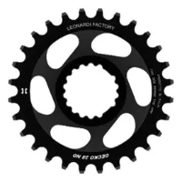 Leonardi Racing Gecko Track Cannondale Dm Offset Ovalt Kedjehjul 6 Mm