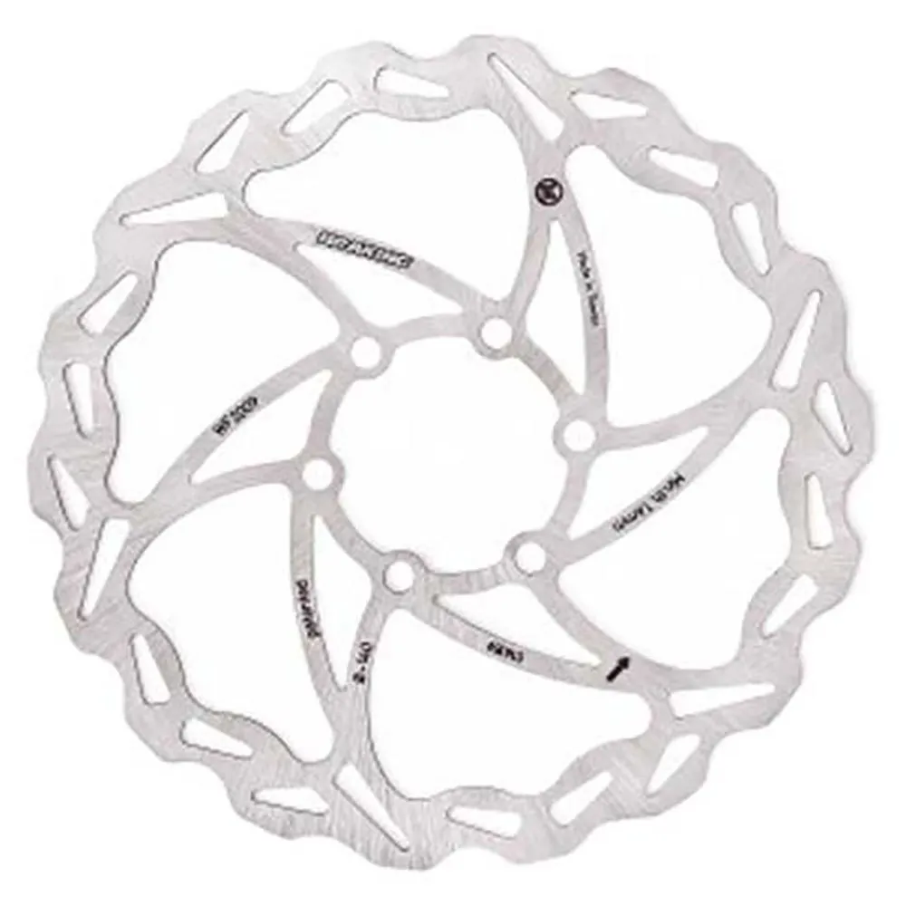 Leonardi Racing Wave Fix Bromsskiva, Silver, 140mm
