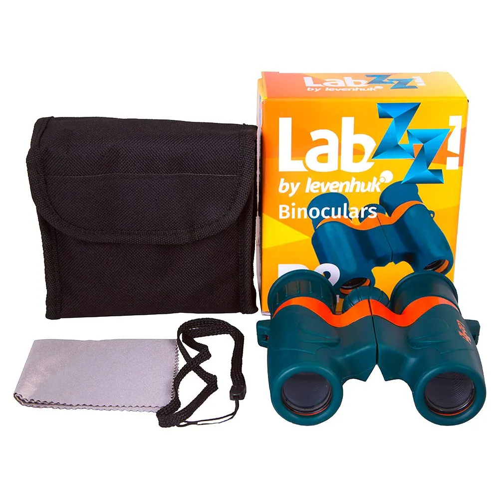 Levenhuk Labzz B2 Kikare, Green / orange, One Size