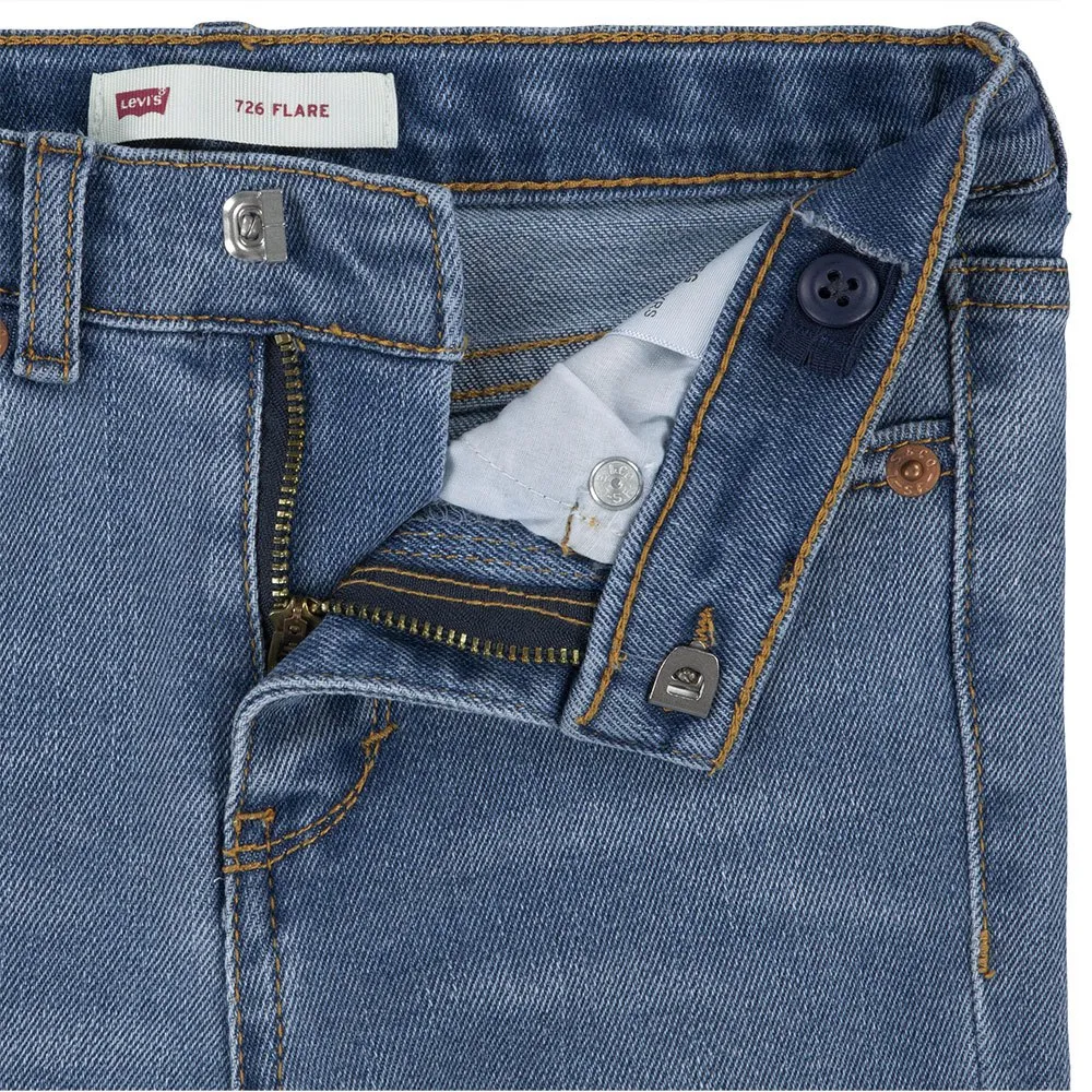 Levi's 726 high rise flare jeans Byxor
