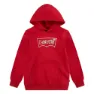Levi's Batwing Tröja Med Huva, Chili pepper, 14Y