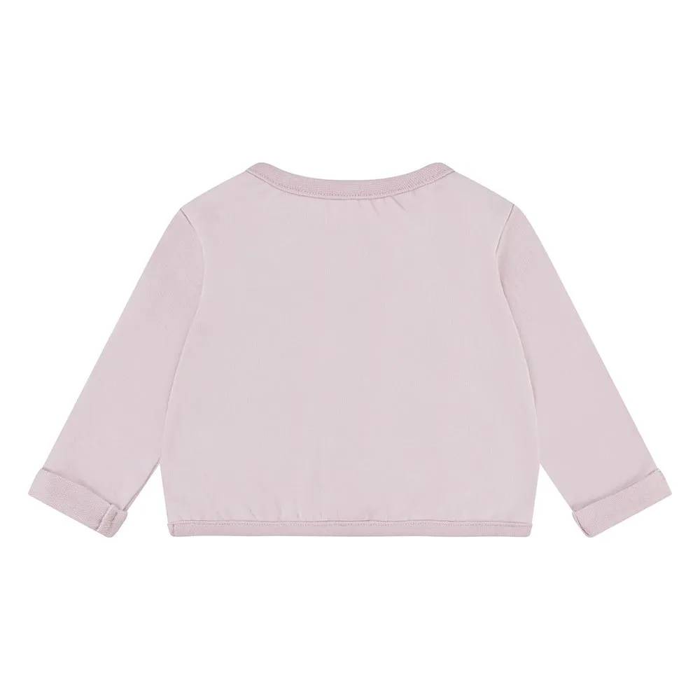 Levi's French Terry Cardigan Tröja, Chalk pink, 18MON