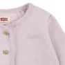 Levi's French Terry Cardigan Tröja, Chalk pink, 18MON