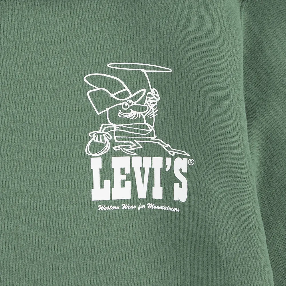 Levi's Lasso It Up Tröja Med Huva, Mrytle, 5Y Levi's Lasso It Up Tröja Med Huva, Mrytle, 5Y
