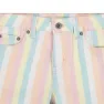 Levi's Printed Fray Hem Shorts, Pear sorbet, 14Y