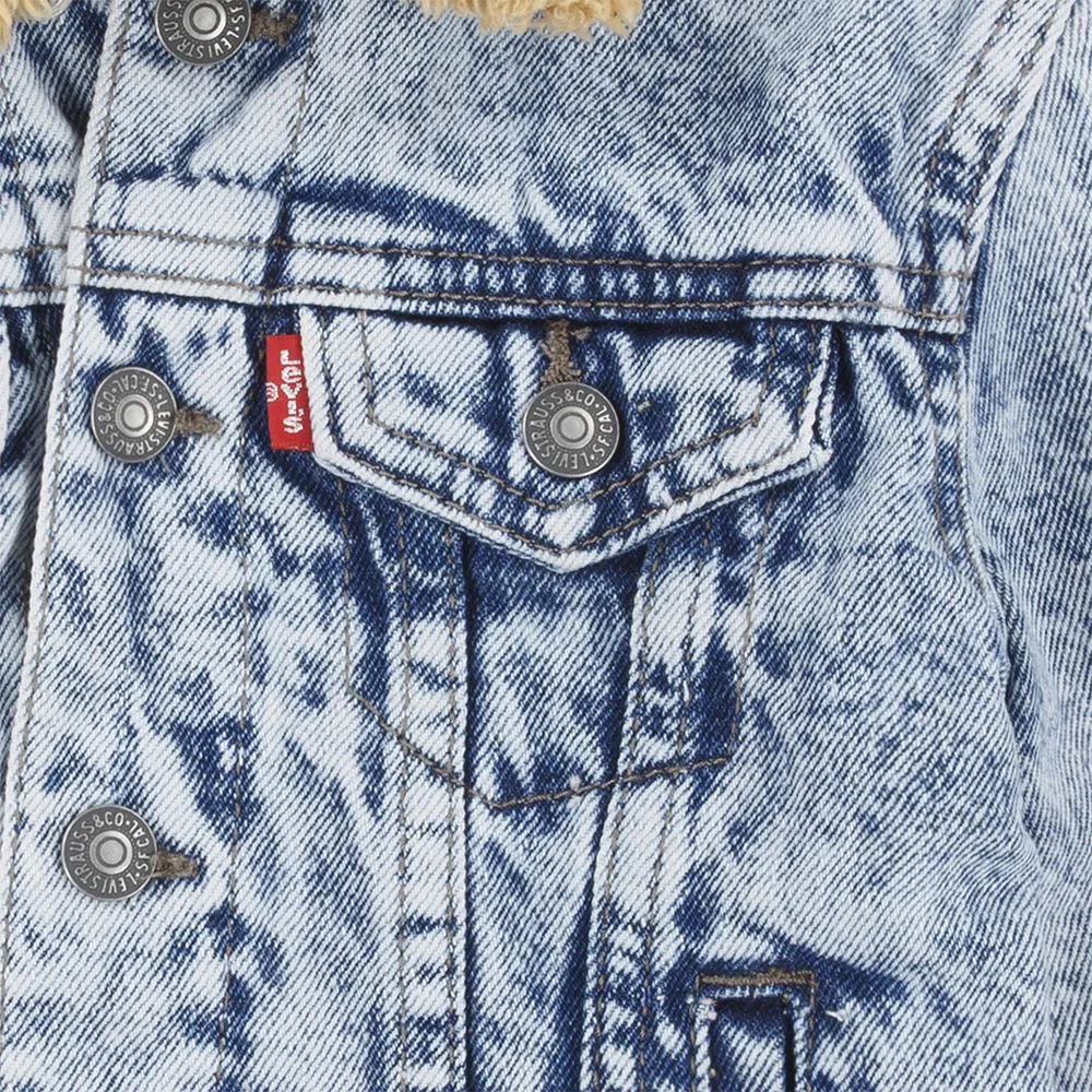 Levi's Sherpa Trucker Jacka, Easy daze, 4Y