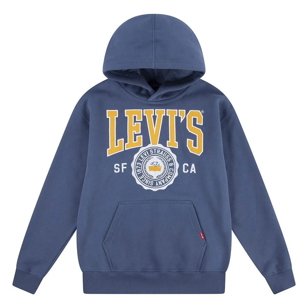 Levi's Sporty Tröja Med Huva, Vintage indigo, 16Y