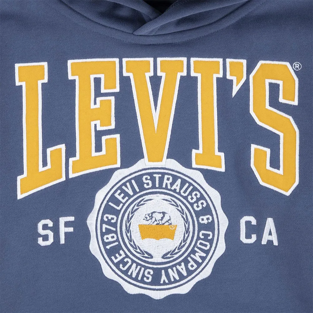 Levi's Sporty Tröja Med Huva, Vintage indigo, 16Y