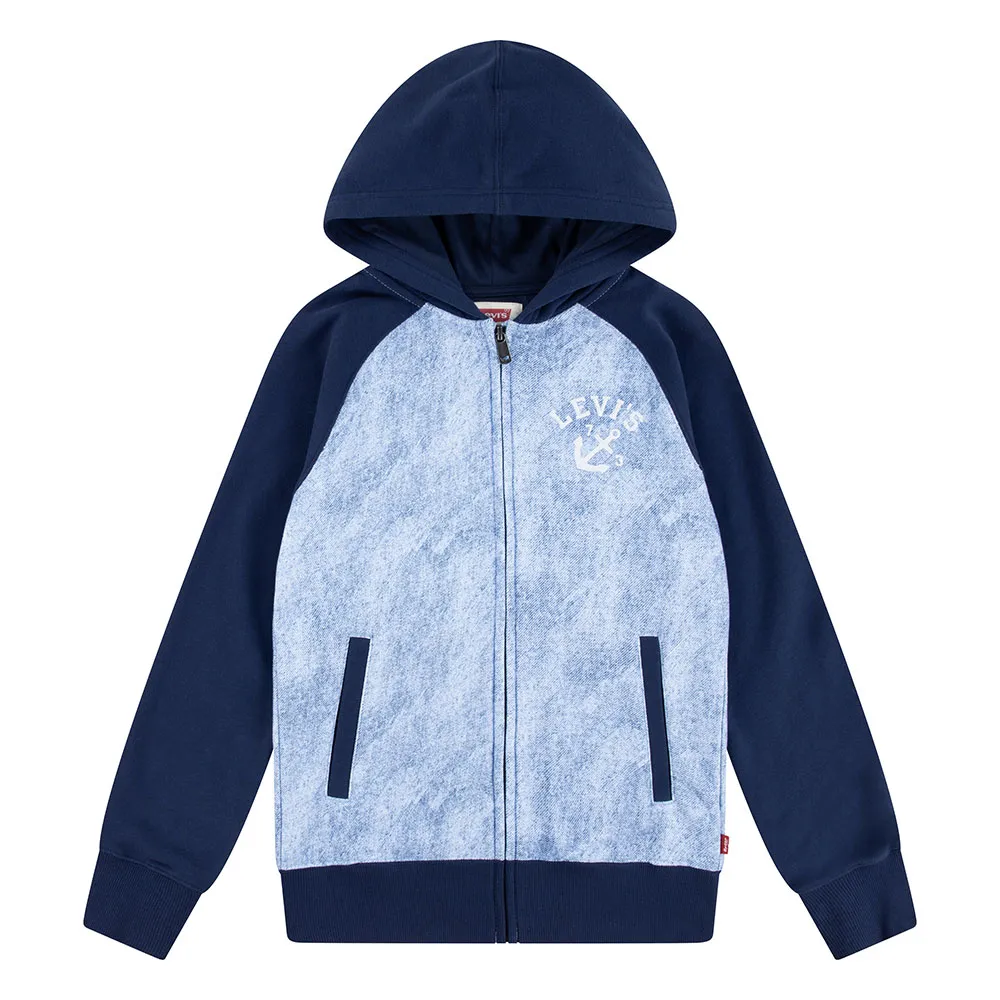 Levi's Trompe Loeil Denim Huvtröja