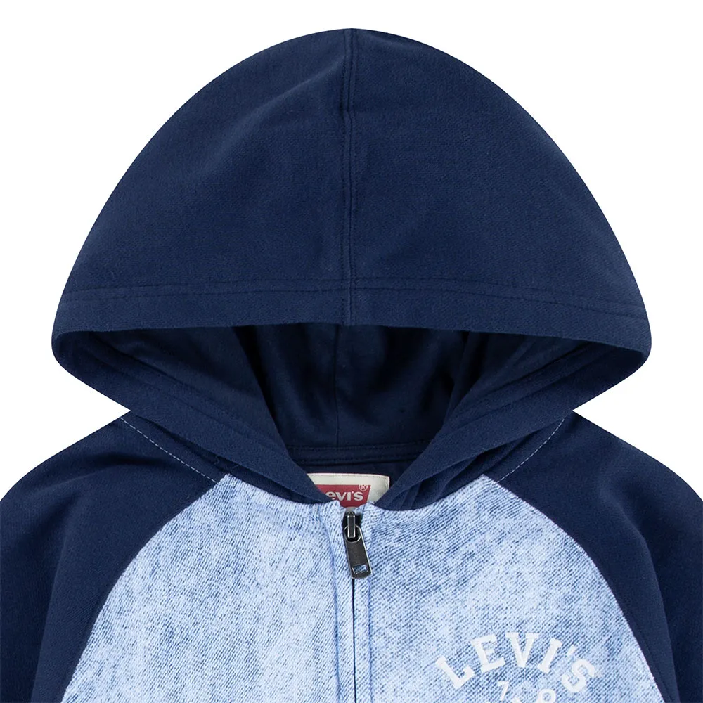 Levi's Trompe Loeil Denim Huvtröja
