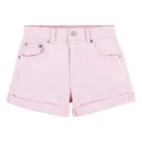Levi's Twill Mini Mom Roll Cuff Shorts