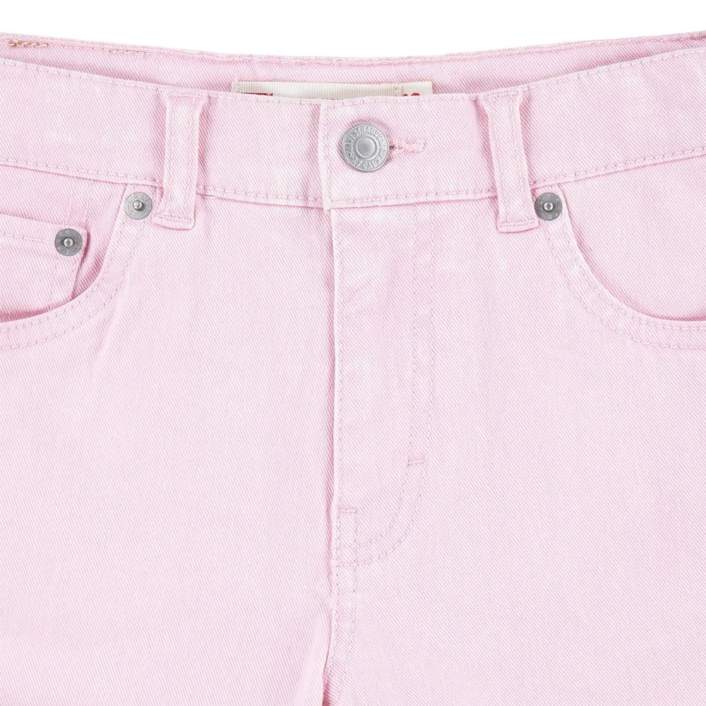 Levi's Twill Mini Mom Roll Cuff Shorts