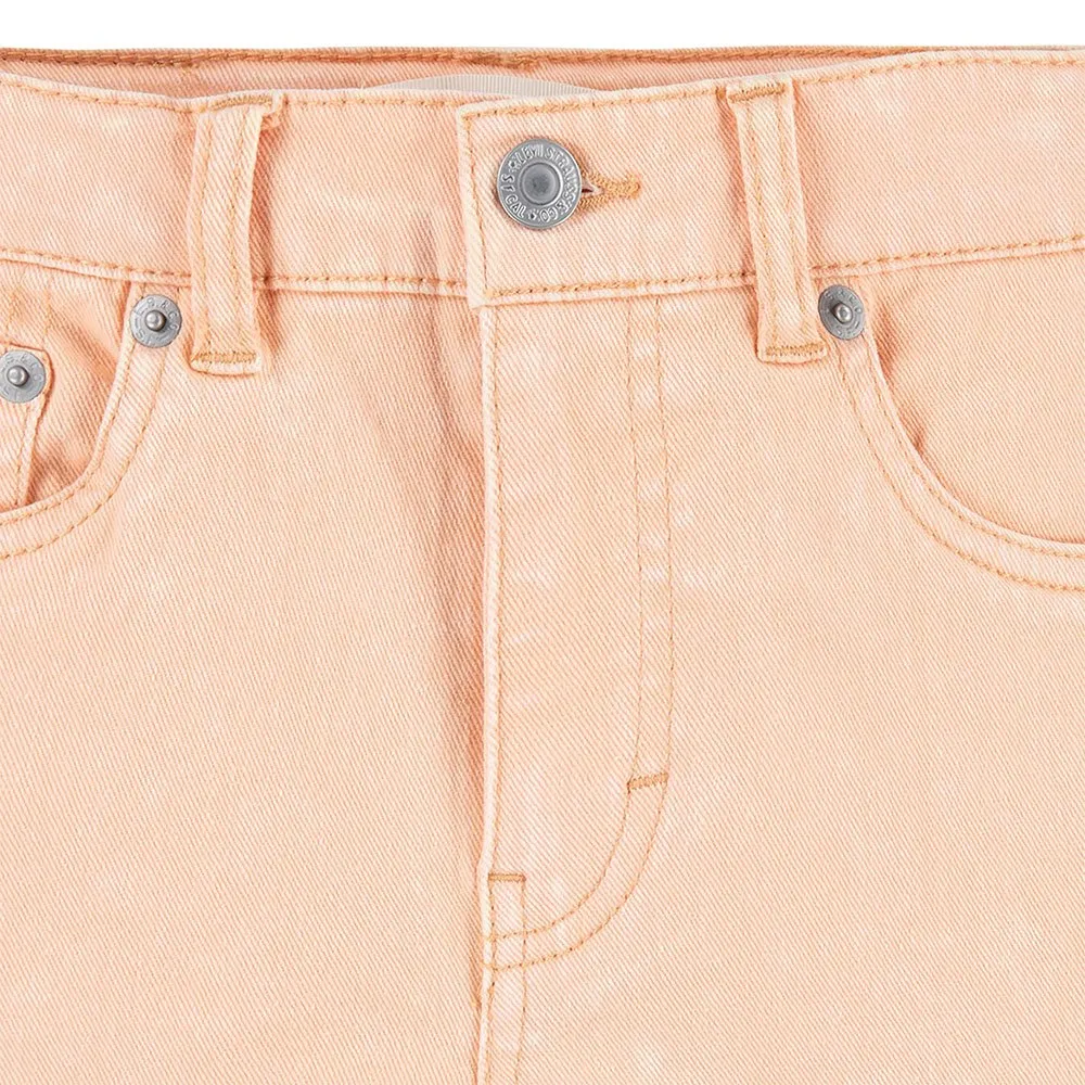 Levi's Twill Mini Mom Roll Cuff Shorts