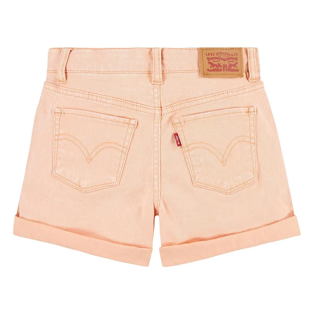 Levi's Twill Mini Mom Roll Cuff Shorts