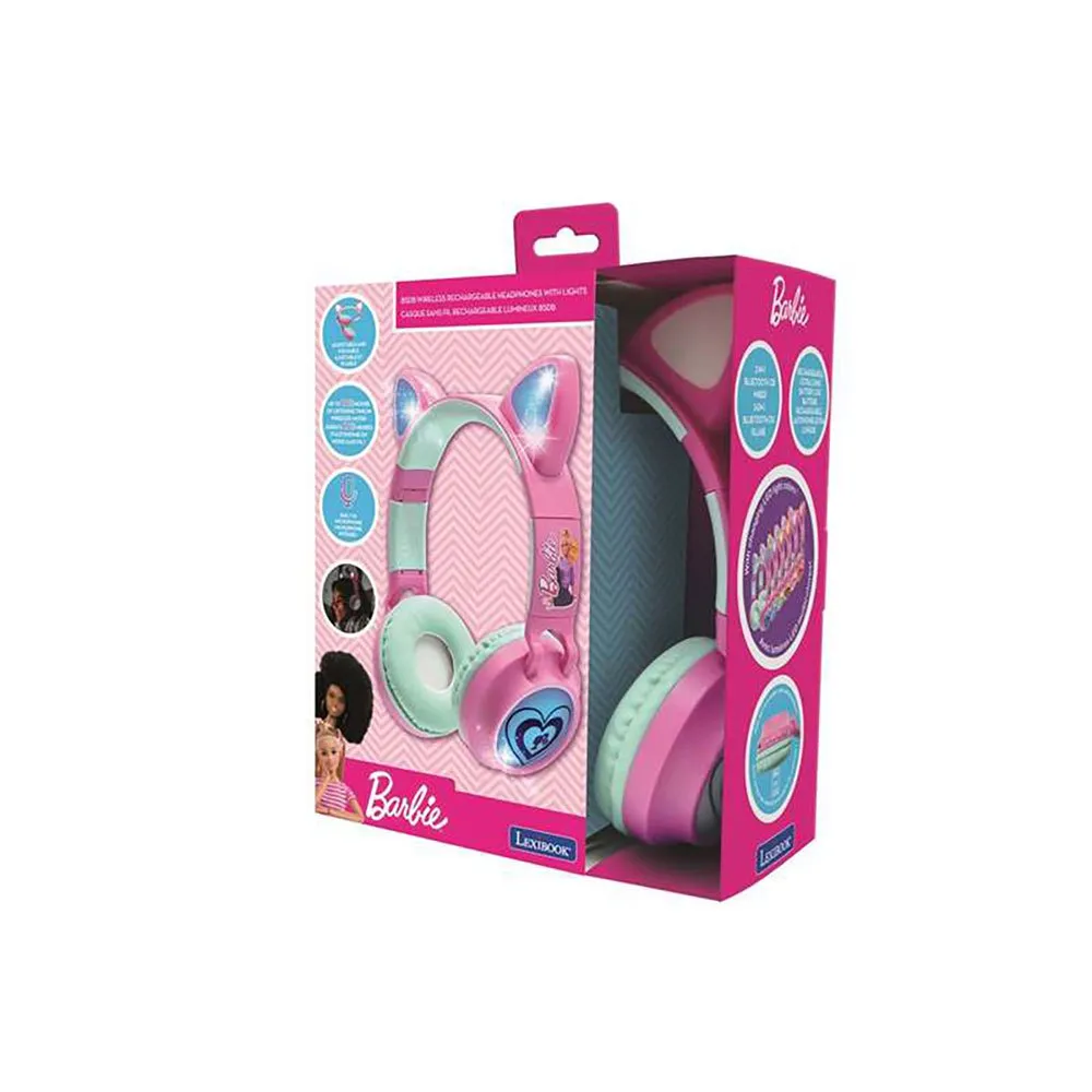 Lexibook Bluetooth With Barbie Lights To Listen To Music Without Cable 20.4x17.5x8.3 Cm Hörlurar, Multicolor, One Size Lexibook Bluetooth With Barbie Lights To Listen To Music Without Cable 20.4x17.5x8.3 Cm Hörlurar, Multicolor, One Size