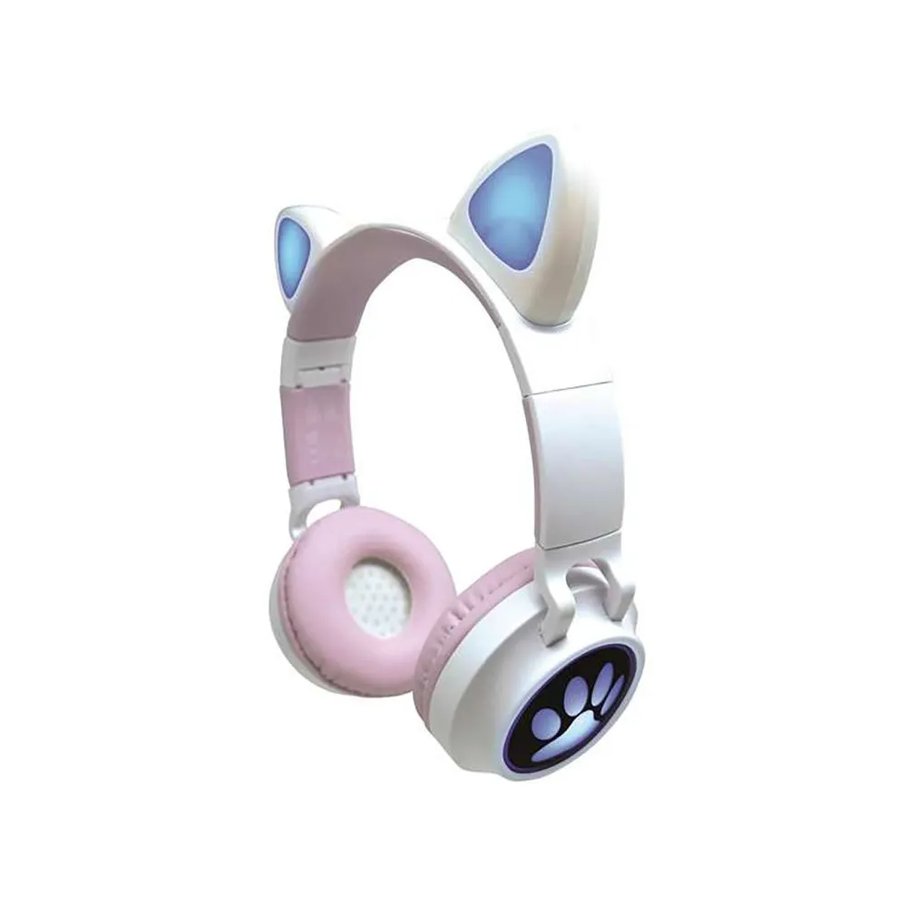 Lexibook Bluetooth With Cat Ears And Lights To Listen To Music Without Cable 24.40x46x37 Cm Hörlurar, Multicolor, One Size Lexibook Bluetooth With Cat Ears And Lights To Listen To Music Without Cable 24.40x46x37 Cm Hörlurar, Multicolor, One Size