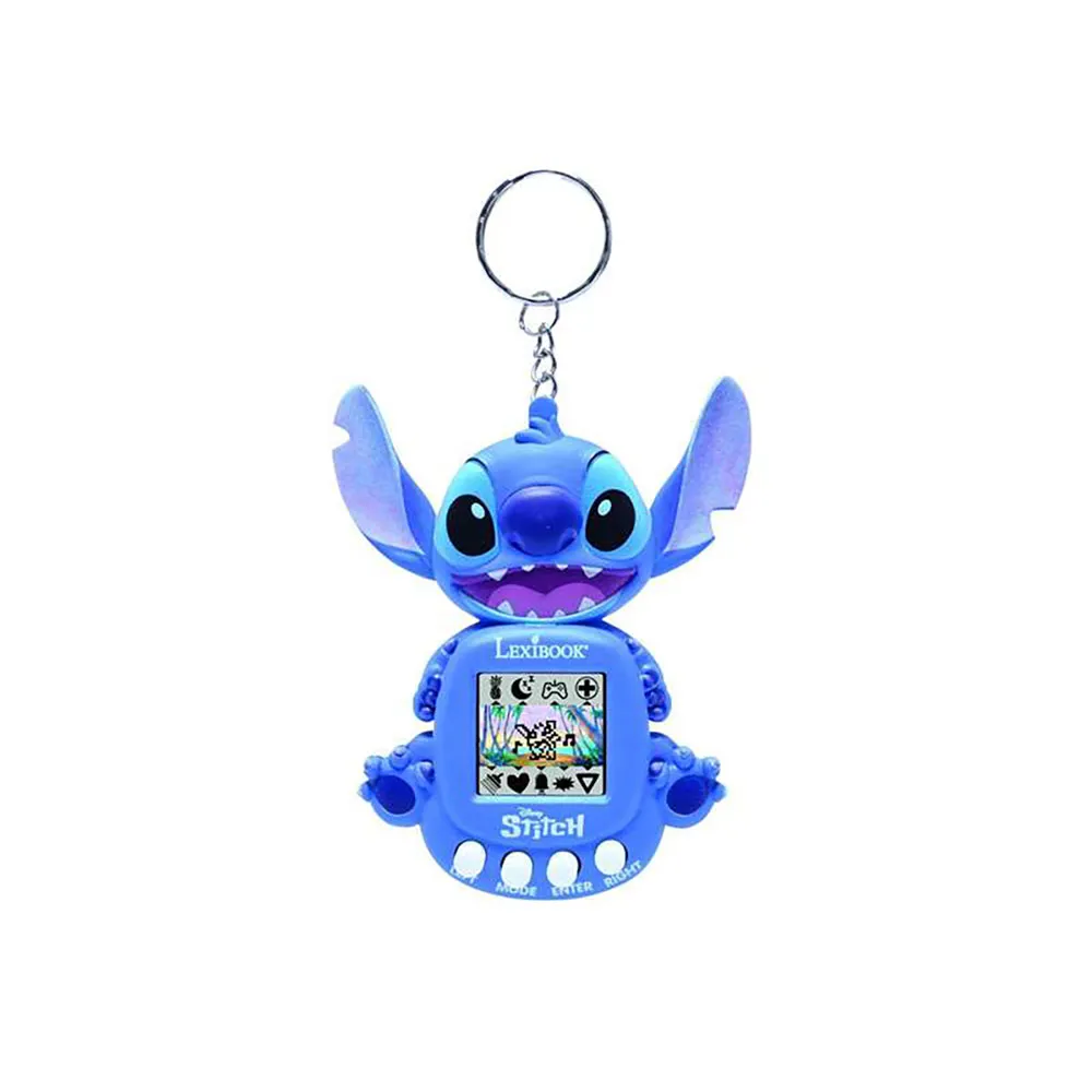 Lexibook Disney Stitch Konsol Lcd-skärm Inkluderar 3 Spel Från Universe-nyckelringen, Multicolor Lexibook Disney Stitch Konsol Lcd-skärm Inkluderar 3 Spel Från Universe-nyckelringen, Multicolor